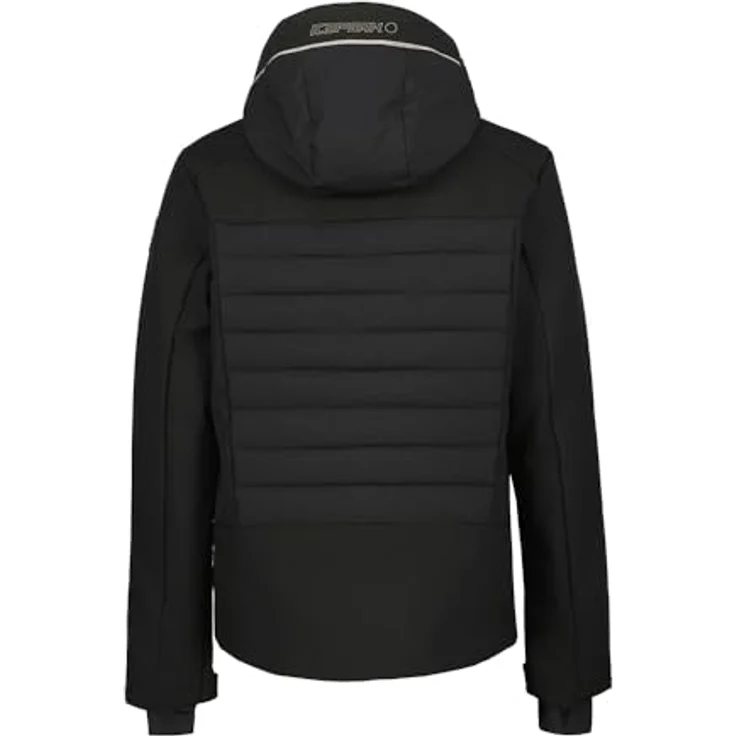 Icepeak Fremont Herren Winterjacke, wasserdicht, 2-Wege-Stretchmaterial, Schwarz, Größe 50 – Bild 2