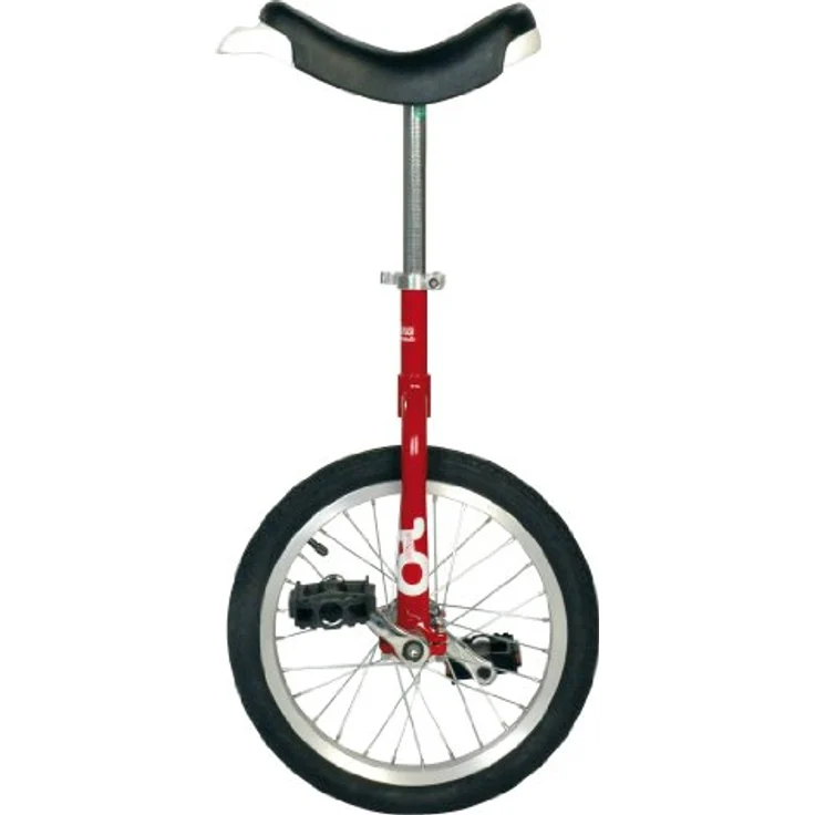 Sport-Thieme Onlyone Einrad, Aluminium, Rot, 16 mit bequemem Einradsattel und geriffelter Sattelstütze - Preisvergleich – Bild 3