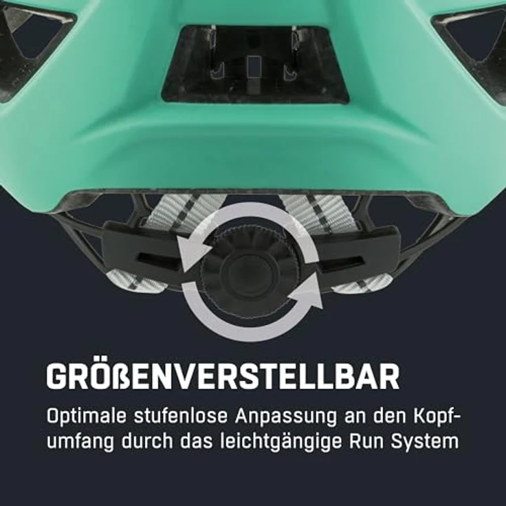 Alpina Haga Fahrradhelm, Größe S, Urban-Helm mit Hi-EPS, Inmold-Bauweise und integraler Rückleuchte – Bild 5