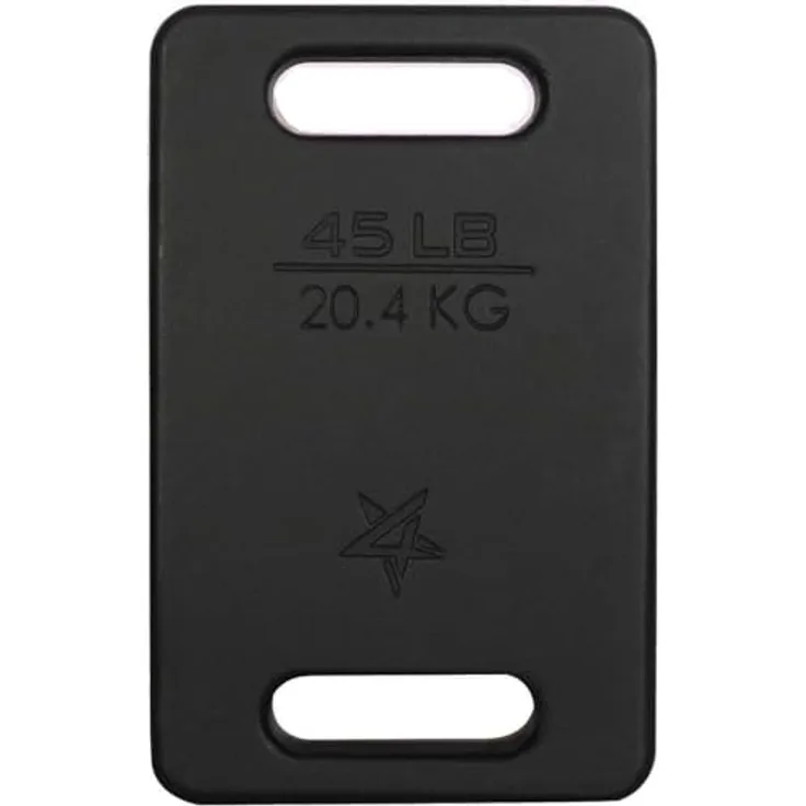 Yes4All CMJ4 Gusseisen Ruck Plate Gewichte, 20,4 KG | 45 PFUND