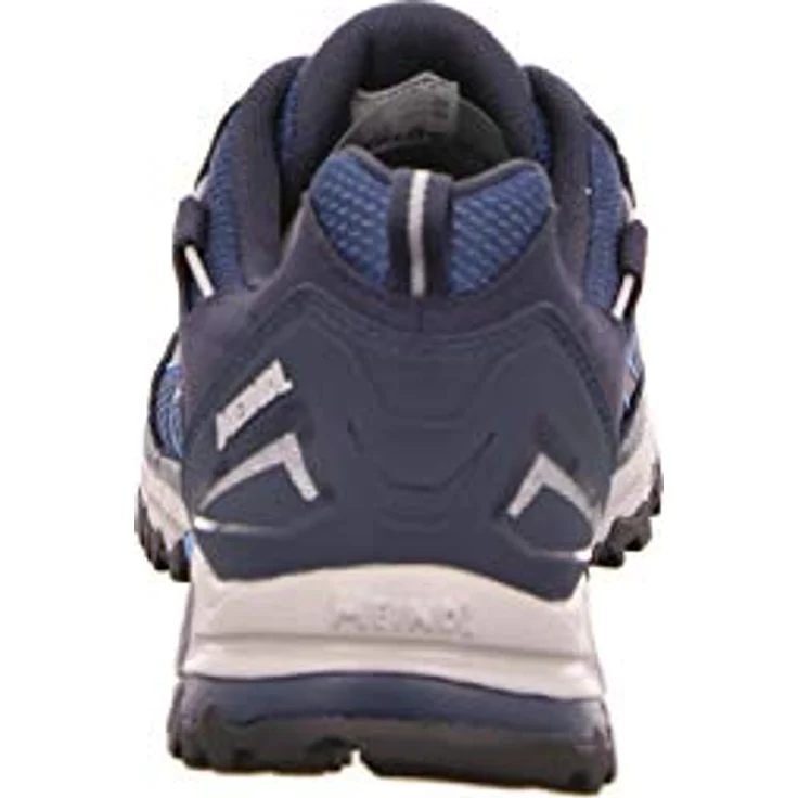 Meindl Caribe GTX, Trekkingschuh aus Velour und Mesh mit GORE-TEX Futter, marine | blau – Bild 4