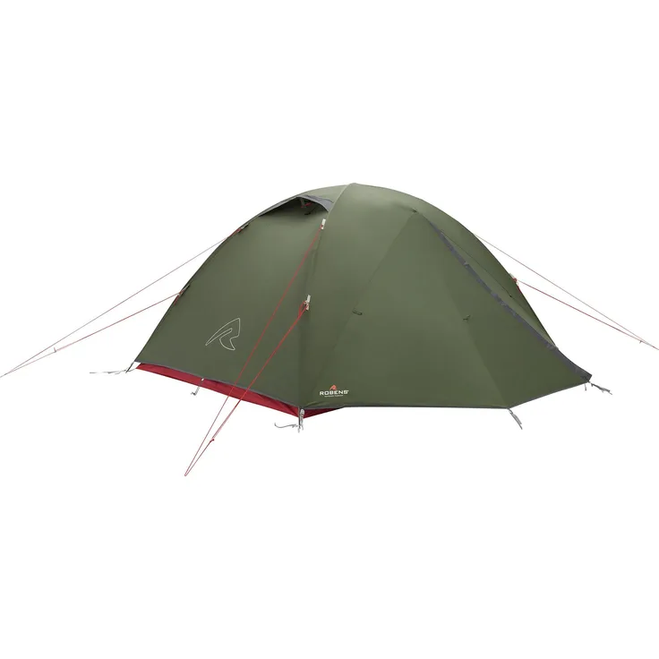Robens Lodge 3 Exp, Kuppelzelt für 3 Personen, 3.50 kg, wind- und wasserdicht mit zwei Apsiden und verstellbaren Belüftungen