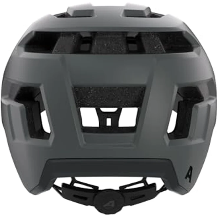 Olympic Sportswear Alpina Taunus, Fahrradhelm mit Microshell-Außenschale, mitternachtsgrau schwarz matt, 52-56 cm – Bild 4