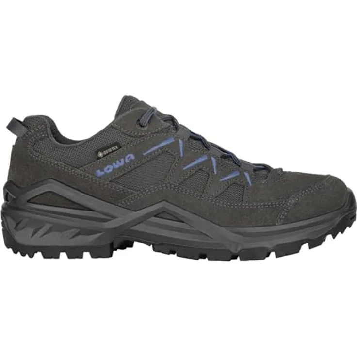Lowa Sirkos Evo GTX Lo, Wanderschuhe mit GORE-TEX Membran, grau, Größe 42.5