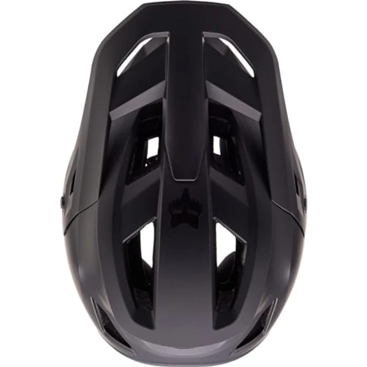 Fox Racing Rampage MT BLK CE/CPSC MTB Helm – ABS-Schale mit MIPS, 360° Belüftung, verstellbares Visier, GoPro-kompatibel, Matte Black, Größe: XS – Bild 2