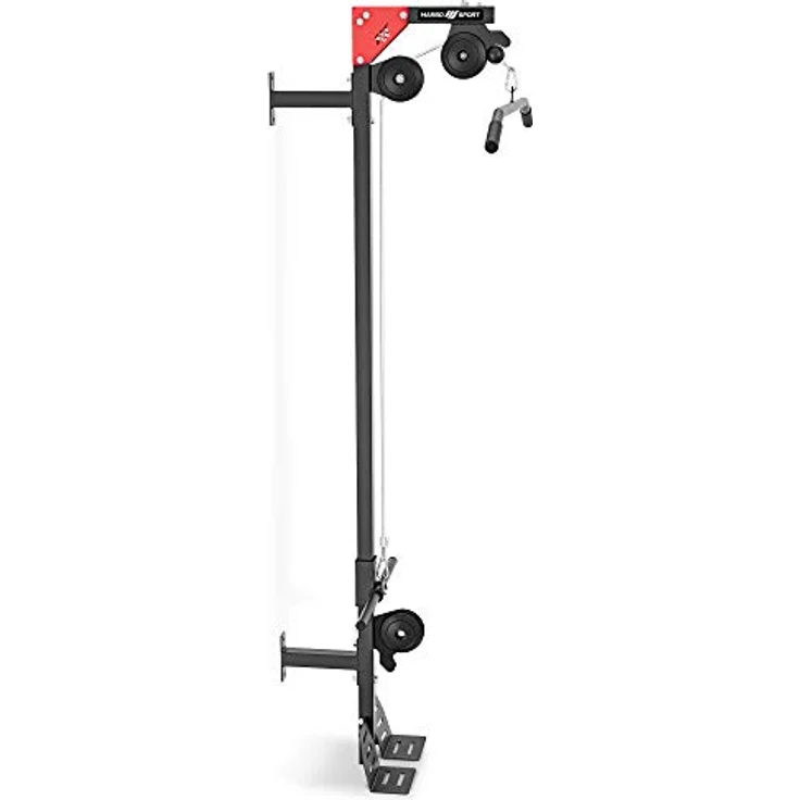 Marbo Sport Latzug für Wandmontage MH-W101 2.0 | Made in EU, mit gratis Latzugstange und rutschfesten Podesten – Bild 5