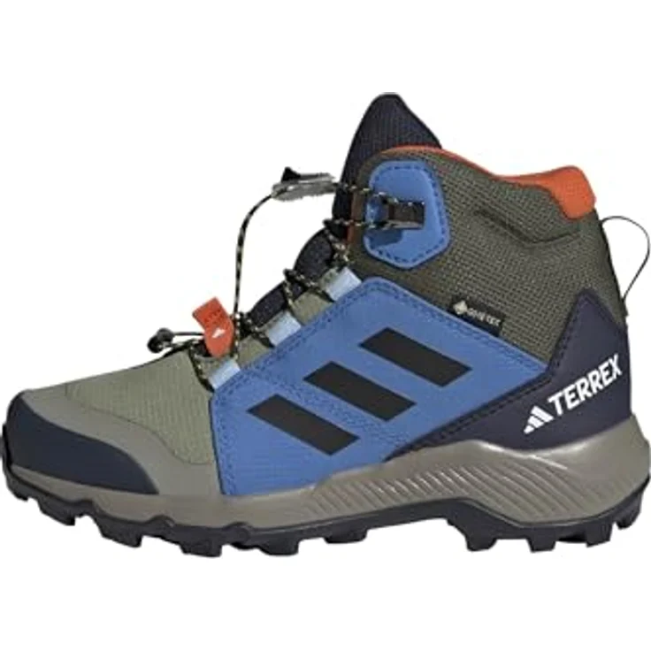 adidas TERREX TERREX MID GORE-TEX WANDERSCHUH, Wasserdichter Hikingschuh für Kids mit EVA-Zwischensohle und Traxion Gummiaußensohle – Bild 1