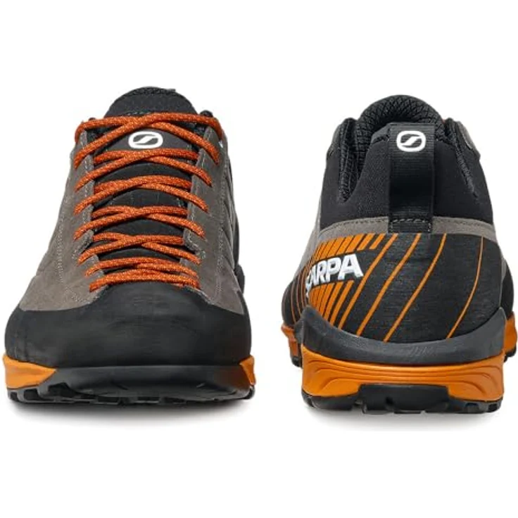 Scarpa Mescalito Titanium/Mango, Wanderschuhe für Herren, stabiler Halt und Geröllschutz, Größe 43 – Bild 6