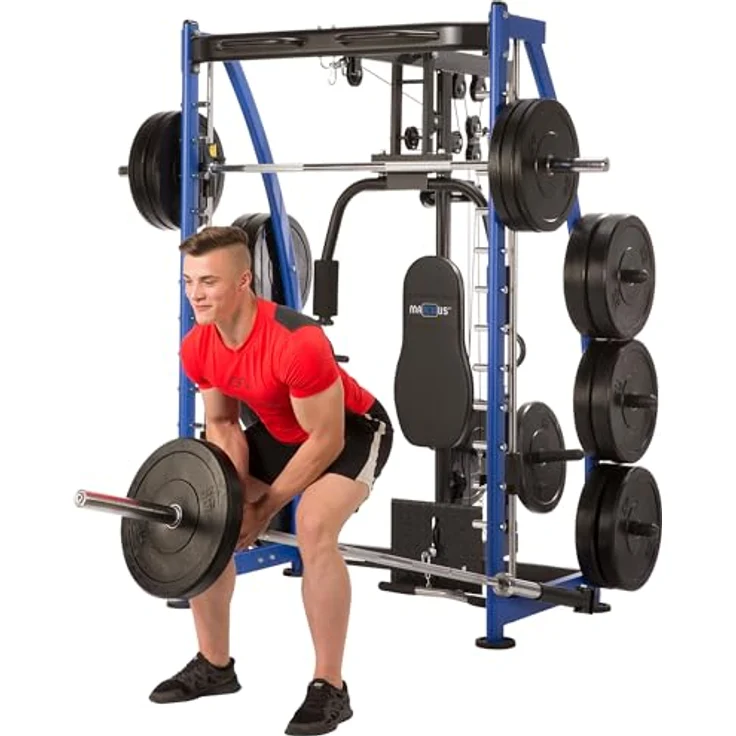 MAXXUS Multipresse 8.1 - Kraftstation, Power Rack, Cage, Smith Machine - von Maxxus – Bild 5