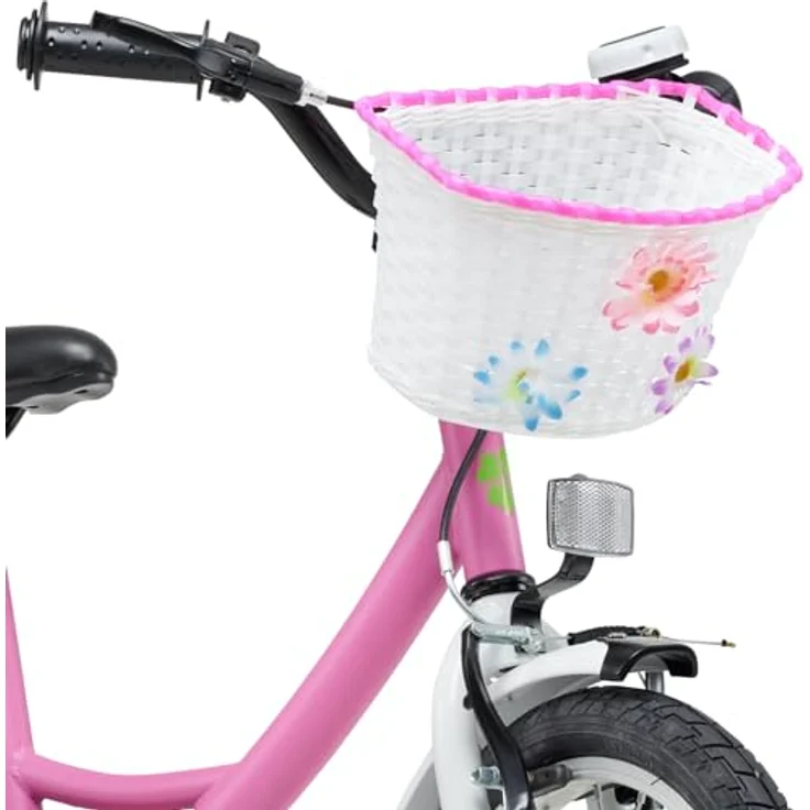 Bachtenkirch Qualitäts Kinderfahrrad 16 Zoll matt Pink Mädchen Kinderrad ab 4 Jahre, mit einstellbarer Sattelhöhe und hochwertigen Bremsen – Bild 3