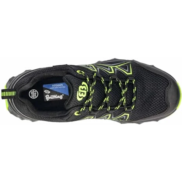 Brütting Power, Herren Wanderschuhe mit wasserdichter Comfortex-Klimamembrane, Größe 41, Schwarz – Bild 5