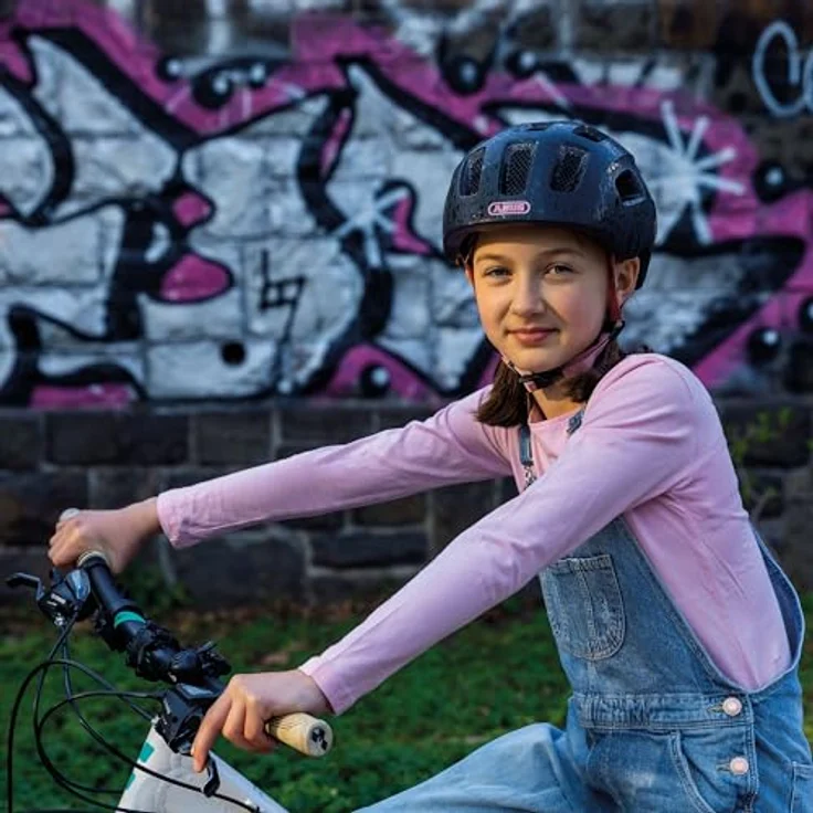 ABUS Youn-I 2.0 Fahrradhelm mit Licht, rot, Größe S für Kinder und Jugendliche, In-Mold-Technologie, optimaler Sitz – Bild 9