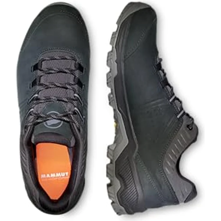 MAMMUT Mercury IV Low GTX, Wanderschuhe für Herren mit GORE-TEX Membran, flexibler Vibram-Sohle, schwarz, Größe 44 2/3 – Bild 5