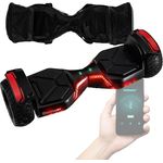 Robway X2 Hoverboard, Das Original, 2 x 350 Watt Motoren, APP Steuerung, Self-Balance, Bluetooth, schwarz matt, Offroad, 15 km/h, 20 km Reichweite