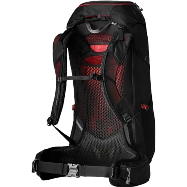 Gregory Zulu 40 Men Größe SM/MD volcanic black, Wanderucksack mit dynamischer FreeFloat-Federung – Bild 2