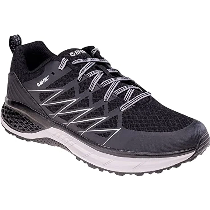 Hi-Tec Trail Destroyer Wanderschuhe für Herren, leichtes PU und Mesh-Obermaterial, EVA-Dämpfung, TPR-Sohle, Schwarz, Größe 41 EU – Bild 5