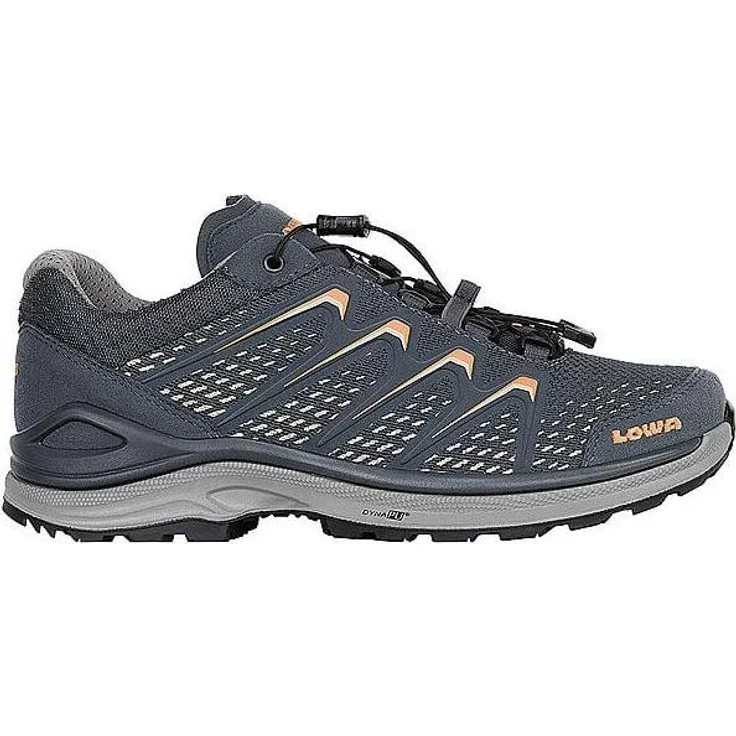 Lowa MEADOW GTX LO SL Ws 521311/7979, Damen Wanderschuhe mit atmungsaktivem Mesh, Schnellschnürsystem, Gummisohle, Blau und Schwarz, Größe 42.5 – Bild 1