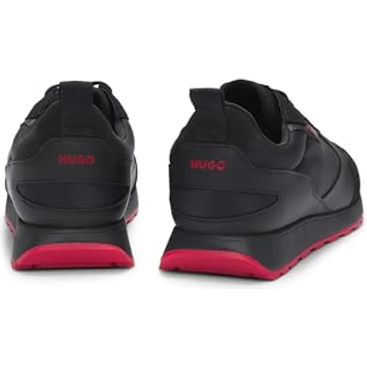 HUGO Isländisch_Runn_pumf_N 10266583 01, Laufschuhe aus Lederimitat mit rutschfester Synthetik-Sohle, Weite F für schmale bis normale Füße – Bild 5