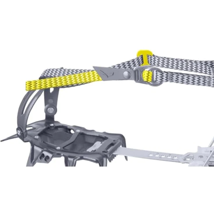 SALEWA Alpinist PRO Steigeisen, 3D-Karbonstahl-Konstruktion, Schwarz/Gelb, Einheitsgröße – Bild 4