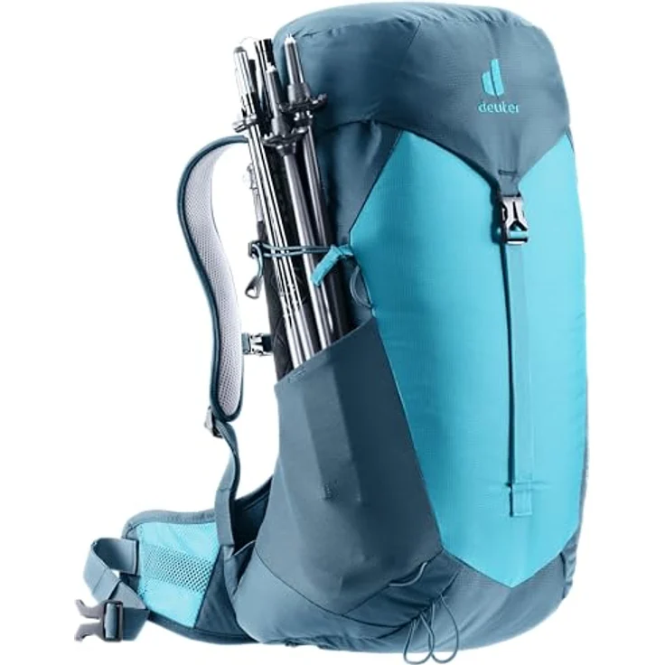 deuter AC Lite 22 SL Damen Wanderrucksack (Modell 2024) - Aircomfort Netzrücken-System, Trinkblasenfach bis 2 Liter, SL Women's Fit, schwarz – Bild 2