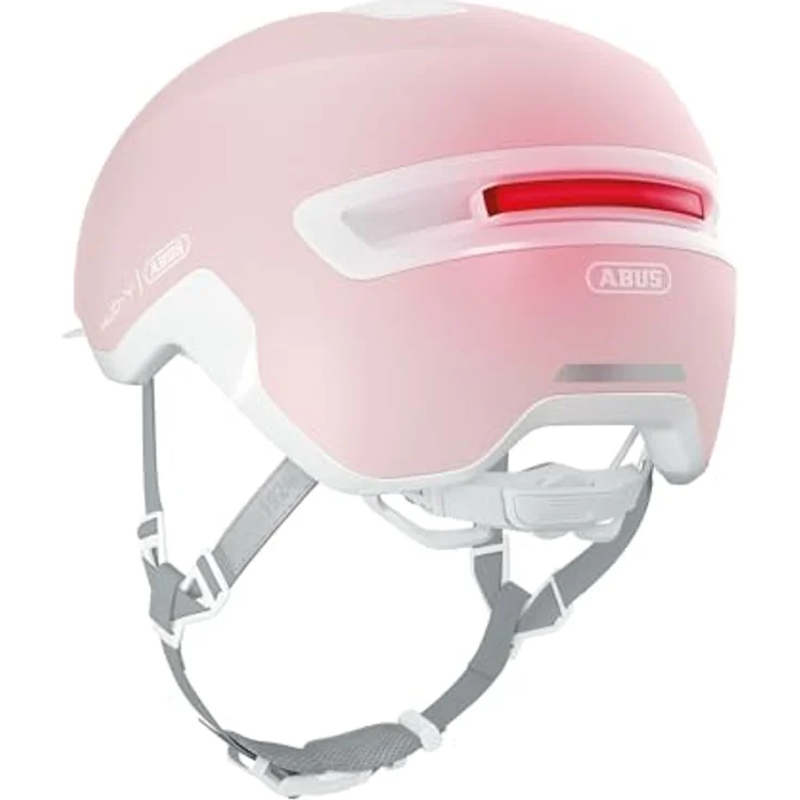 Abus HUD-Y, Velohelm für Kinder (51 - 55 cm) mit wiederaufladbarem USB-Heck-LED und futuristischem Design – Bild 6