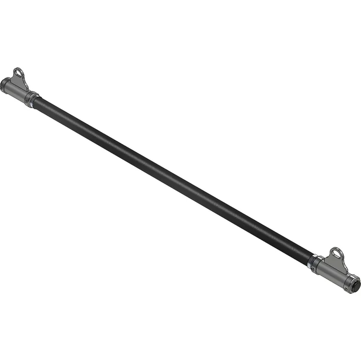 Sport-Thieme Zugstange für Multikabelzug "OV", Trainingsstange aus Stahl mit PVC-Hülle, 130 cm lang, für vielseitige Kraftübungen