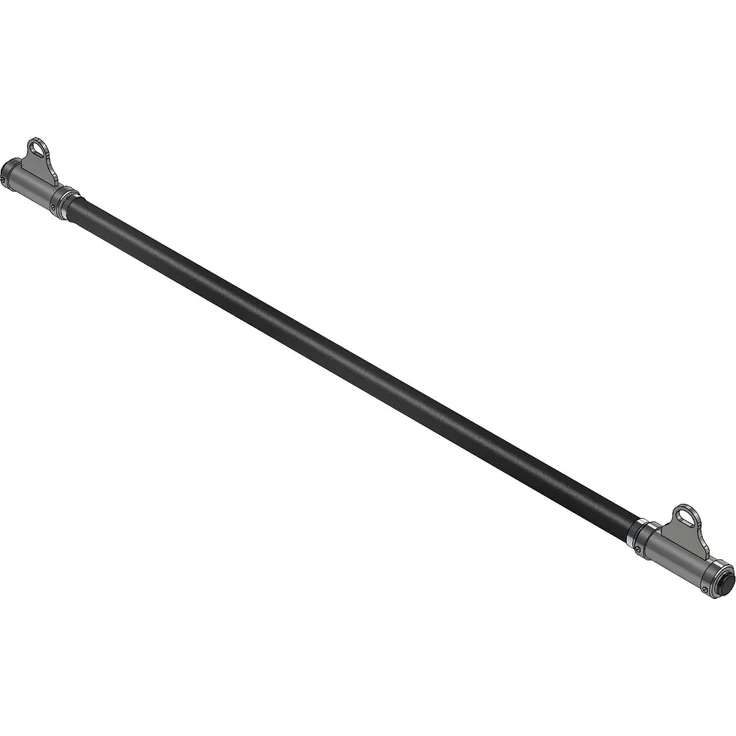 Sport-Thieme Zugstange für Multikabelzug "OV", Trainingsstange aus Stahl mit PVC-Hülle, 130 cm lang, für vielseitige Kraftübungen