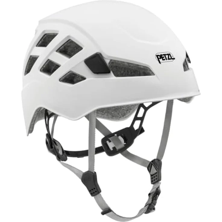 PETZL Boreo Helm Größe S/M weiß, Kletterhelm aus ABS/EPP/EPS Materialien, leicht und robust – Bild 1