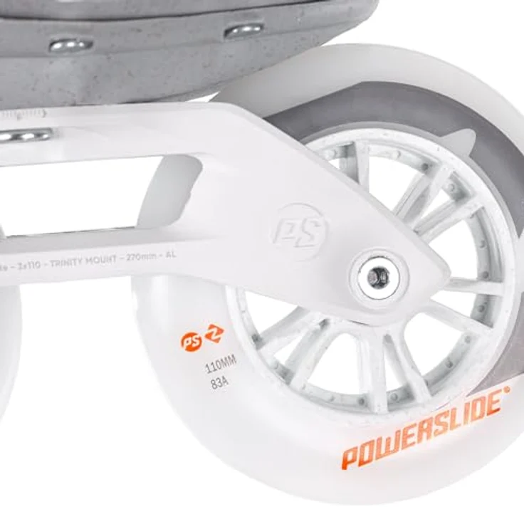 Powerslide Inlineskates Phuzion Argon Cement 110, Fitness Skate mit TRINITY-X Technologie, 110mm Rollen – Bild 10