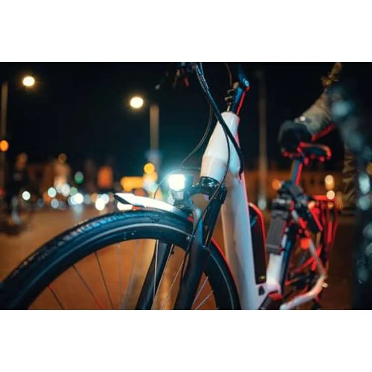 AXA Nxt 130 LED-E-Bike-Scheinwerfer, 130 Lux, 6-48V, Gabel-/Lenkerbefestigung – Bild 7