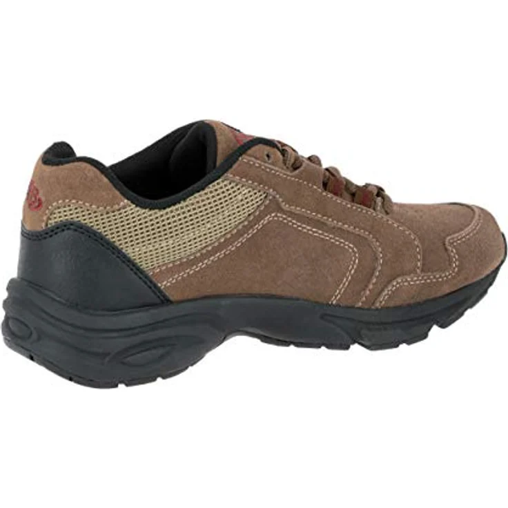 Brütting Herren Wanderschuhe, Outdoorschuhe aus Wildleder mit Schnürung, Größe 45, braun – Bild 4