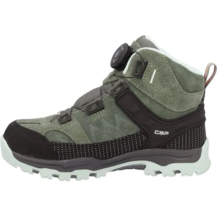 CMP KIDS KIRUNA MID FITGO TREKKING SHOES WP, wasserdichte Outdoorschuhe mit Schnellverschluss und rutschfester Gummisohle – Bild 2