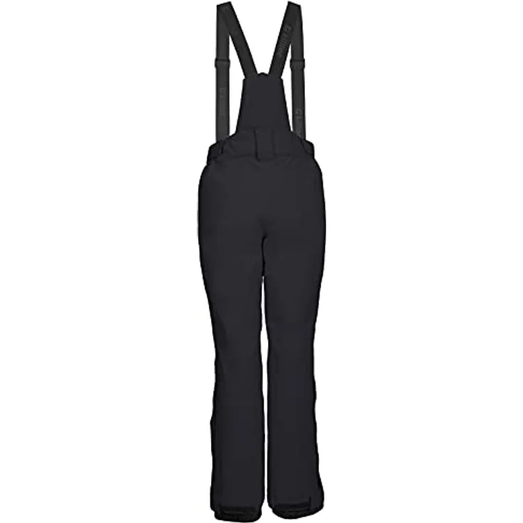 Killtec KSW 249 W, Damen Skihose mit abnehmbaren Trägern, Kantenschutz und Schneefang, wasserabweisend, Schwarz – Bild 2