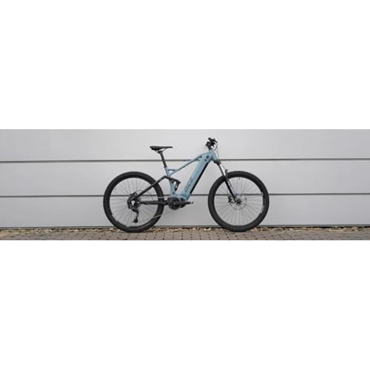 Prophete DICE 4.0 Full-Suspension E-MTB 27,5" – AEG 48V Mittelmotor 250W, bis 160 km Reichweite, Shimano Cues 10-Gang, Suntour Federgabel, Hydraulische Scheibenbremsen, MTB Memory Sattel, Grau/Schwarz – Bild 6