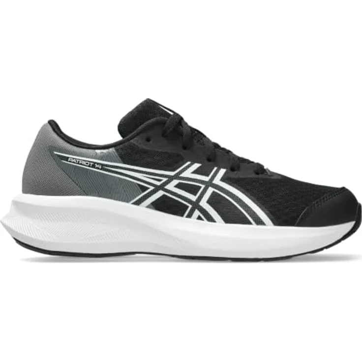 Asics 1014A392-002, Neutrale Laufschuhe für Kinder mit atmungsaktivem Mesh-Obermaterial, griffiger Gummi-Außensohle, schwarz – Bild 5