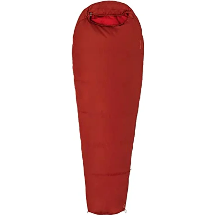 Marmot NanoWave 45 Long, Mumienschlafsack für Erwachsene, ultraleicht, 198 cm, -2,7 °C, Blau – Bild 1