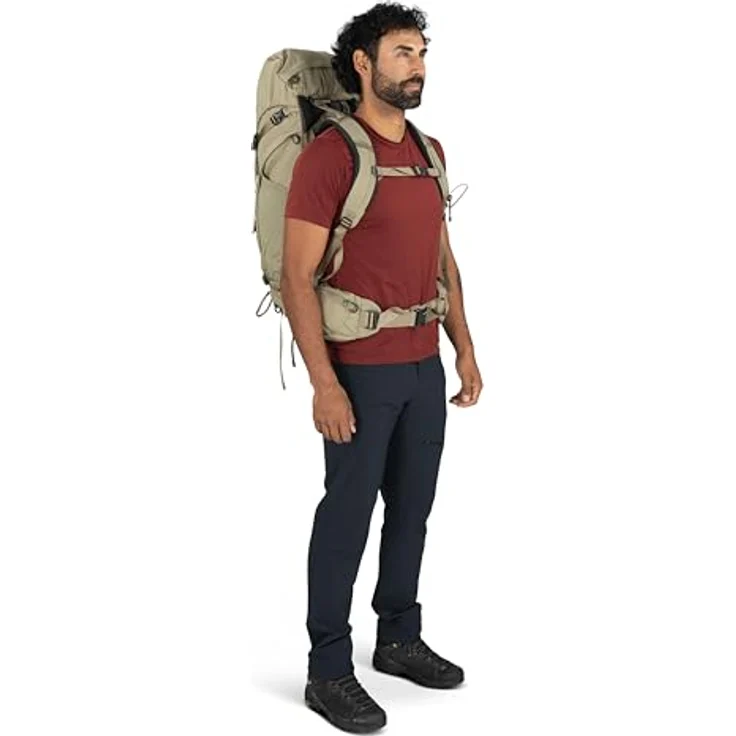 Osprey Kestrel 48 Trekkingrucksack, S-M, 79 cm, 100% Nylon, ideale Wanderlösung – Bild 13