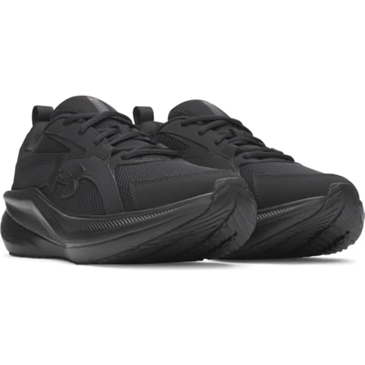 Under Armour Herren Charged Assert 11 Laufschuhe, Atmungsaktives Obermaterial, Gepolsterte Einlegesohle, Charged+ Dämpfung, Robuste Gummiaußensohle, Schwarz, Schuhgröße 41 EU – Bild 2
