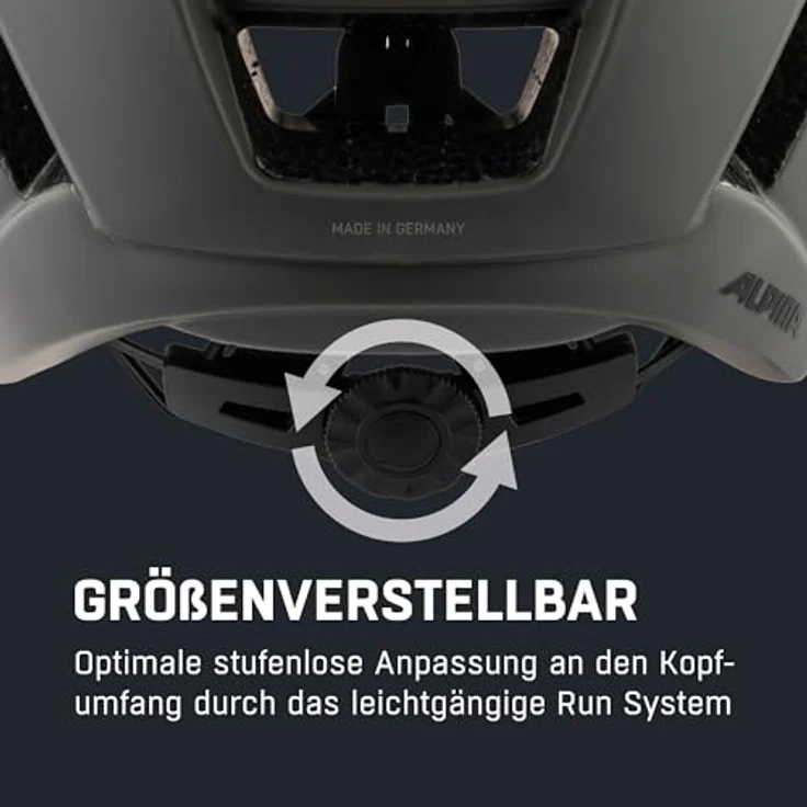 Alpina Kamloop Unisex Fahrradhelm S, leichter MTB-Helm mit optimaler Belüftung und Hi-EPS Schutz – Bild 5