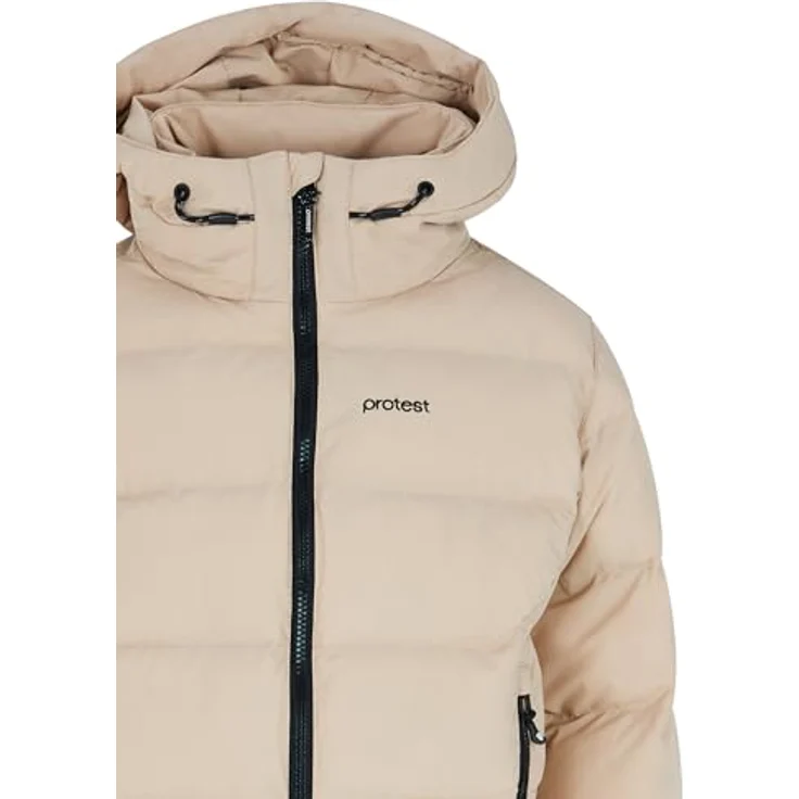 PROTEST PRTELINY JR Snowjacket, umweltfreundlich, PFC-frei, wasserabweisend, Bamboo Beige, Gr. 176 – Bild 3