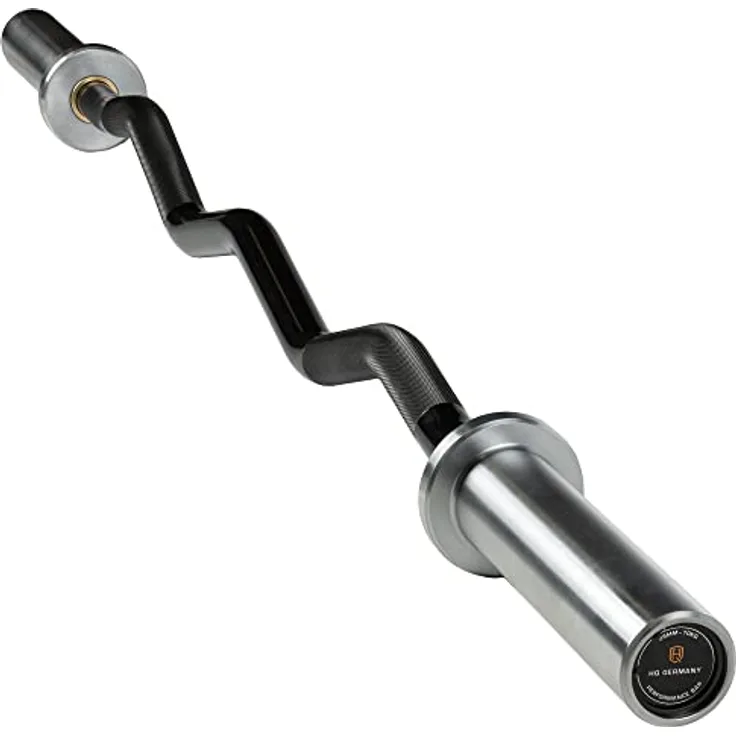 HQ Germany® SZ Stangen 50mm | 3 Varianten | Super-Curve/Performance/Training, Zubehör:- ohne Verschluss, Typ:Performance