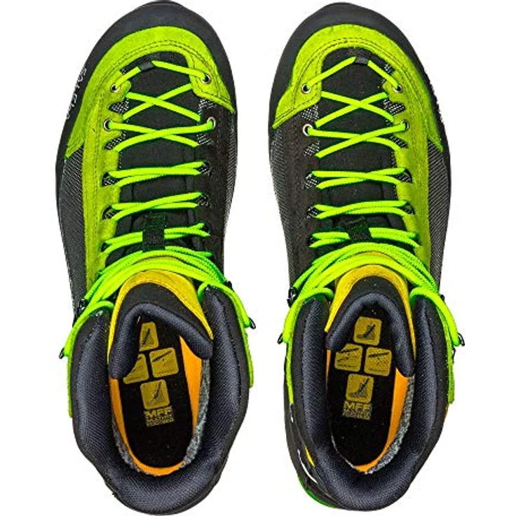 Salewa Crow GTX, Herren Wanderschuhe mit GORE-TEX, Vibram-Sohle, steigeisen-kompatibel, 43, Grün – Bild 5