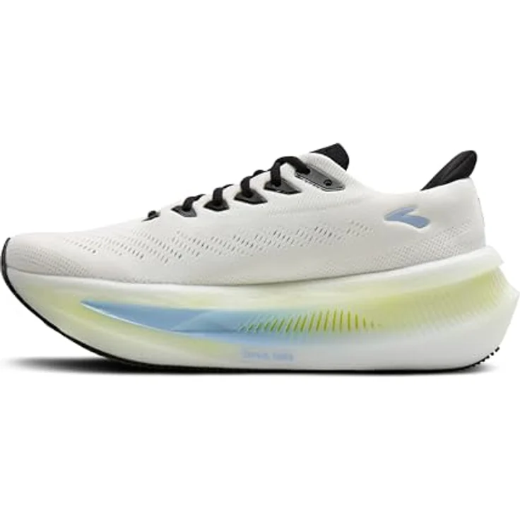 BROOKS Glycerin Max 2 Herren Laufschuhe, atmungsaktive Laufschuhe mit DNA Tuned Mittelsohle, Farbton Weiß, EU 43 UK 8.5 – Bild 5