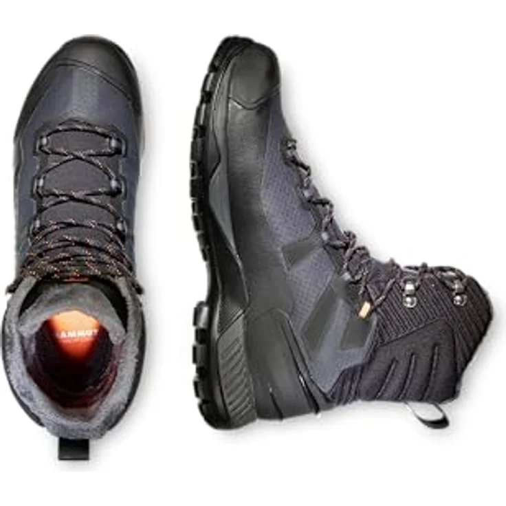Mammut Blackfin III WP Herren Winterboot, Wanderschuhe für technisches Gelände mit Vibram-Sohle, hoher Wärmeleistung, Schwarz, Größe 46 – Bild 5