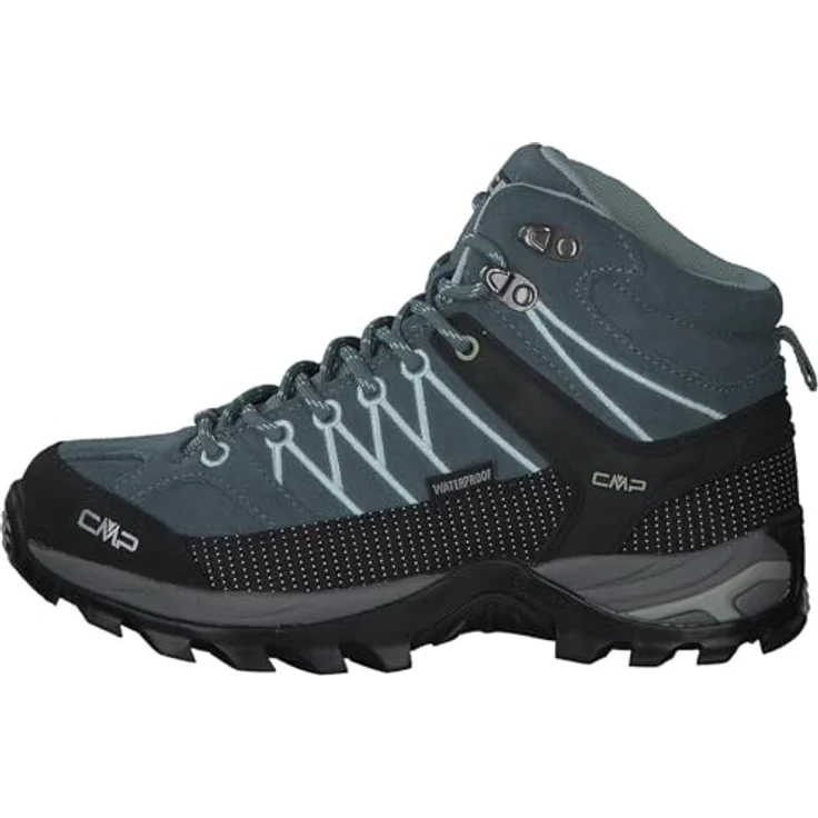 CMP Campagnolo Damen Wanderschuhe, wasserdicht, Gummisohle, Größe 36, Grün – Bild 2