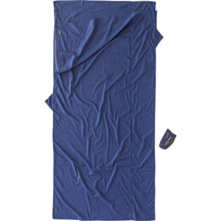 Cocoon Schlafsack, 240 cm aus ägyptischer Baumwolle, für warme und tropische Klimazonen, lang und breit geschnitten – Bild 1