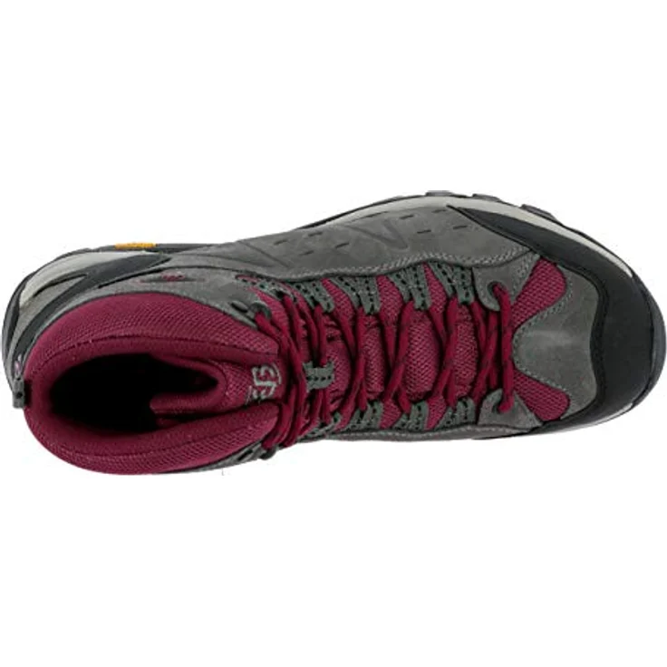 Brütting Damen Wanderschuhe, robuste Outdoorschuhe mit Schnürverschluss, grau, Größe 38 – Bild 5