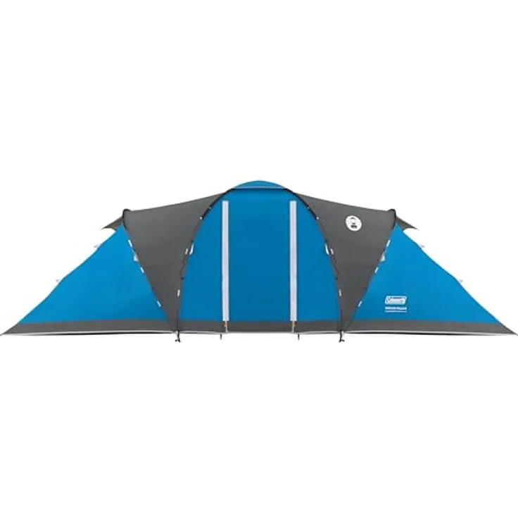 Coleman Spruce Falls 4 Zelt, 4-Personen Vis-a-Vis Familienzelt mit 2 XXL-Schlafkabinen, 3000 mm wasserdicht, eingenähte Bodenplane, guter Belüftung und 13,6 m² Gesamtfläche – Bild 4