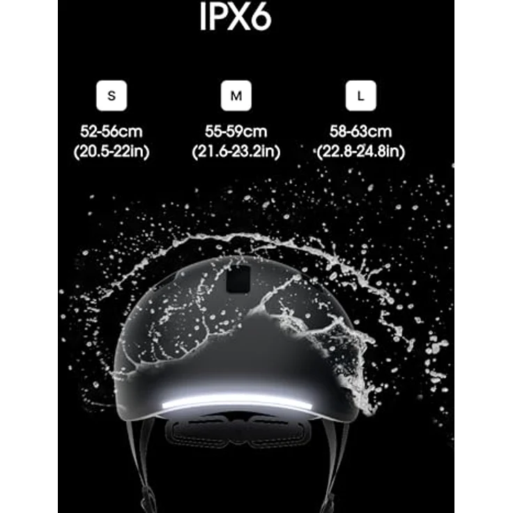 Lumen Labs Lumos Nyxel MIPS, Fahrradhelm mit MIPS-Sicherheitssystem, Größe M, nova – Bild 5