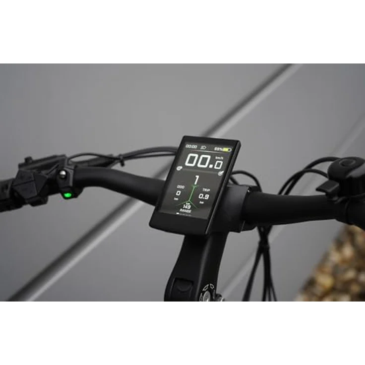 Prophete Entdecker 5.0 E-Bike, 28" Trekkingrad mit Mittelmotor SportDrive II 250 W/100 Nm, 48 V/720 Wh Akku, Deore 10-Gang, hydraulische Scheibenbremsen, grau/schwarz, RH 50cm – Bild 5
